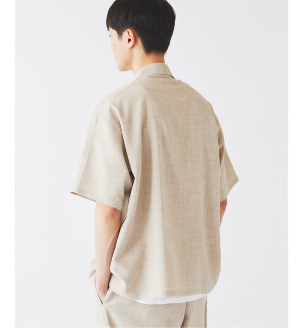 JOURNAL STANDARD relume「テックキャンバス レギュラーカラー 半袖シャツ(セットアップ対応可能)」|シャツ・ブラウス|