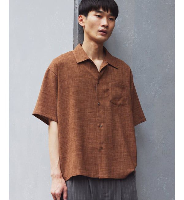 JOURNAL STANDARD relume「テックキャンバス レギュラーカラー 半袖シャツ(セットアップ対応可能)」|シャツ・ブラウス|