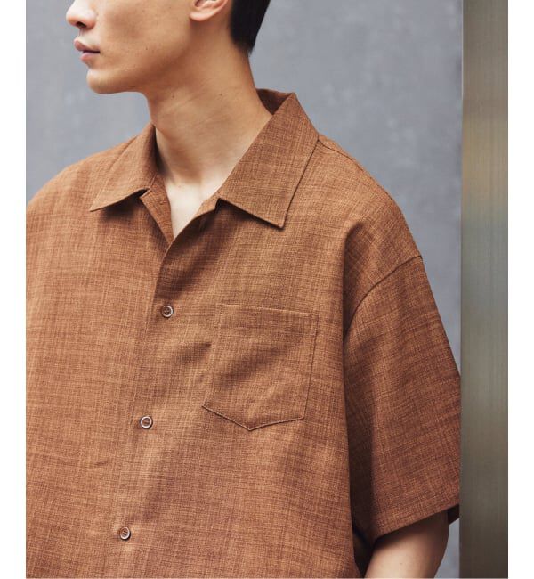 JOURNAL STANDARD relume「テックキャンバス レギュラーカラー 半袖シャツ(セットアップ対応可能)」|シャツ・ブラウス|