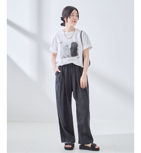 journal standard L'essage「POET MEETS DUBWISE TWO DOGS Tシャツ」|Tシャツ・カットソー|
