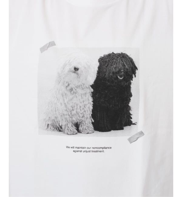 journal standard L'essage「POET MEETS DUBWISE TWO DOGS Tシャツ」|Tシャツ・カットソー|