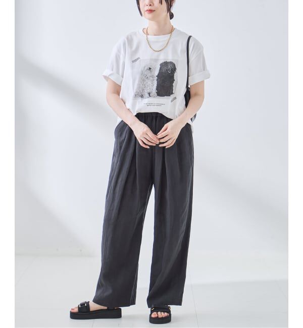 journal standard L'essage「POET MEETS DUBWISE TWO DOGS Tシャツ」|Tシャツ・カットソー|