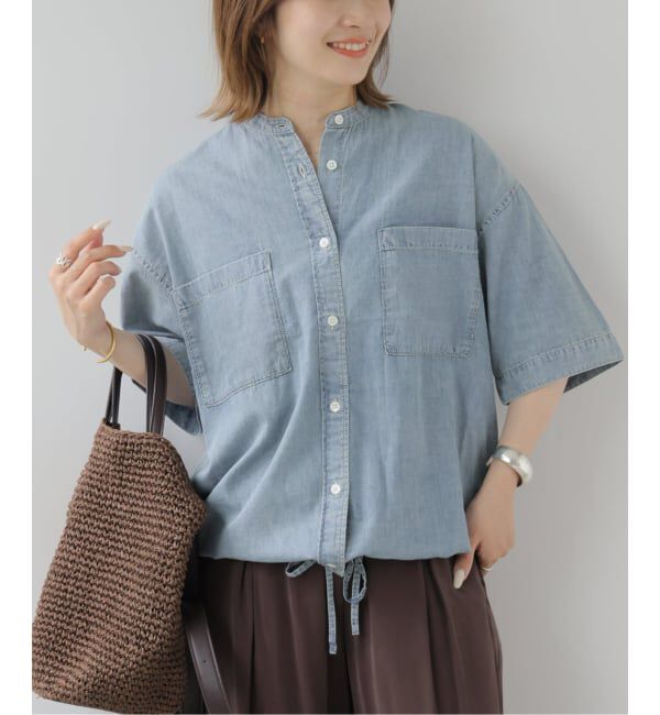 JOURNAL STANDARD relume「《予約》ライトデニムドロストシャツ」|シャツ・ブラウス|