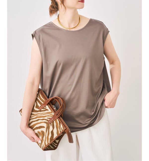 Spick and Span「汗染み防止バックドレーププルオーバー」|Tシャツ・カットソー|