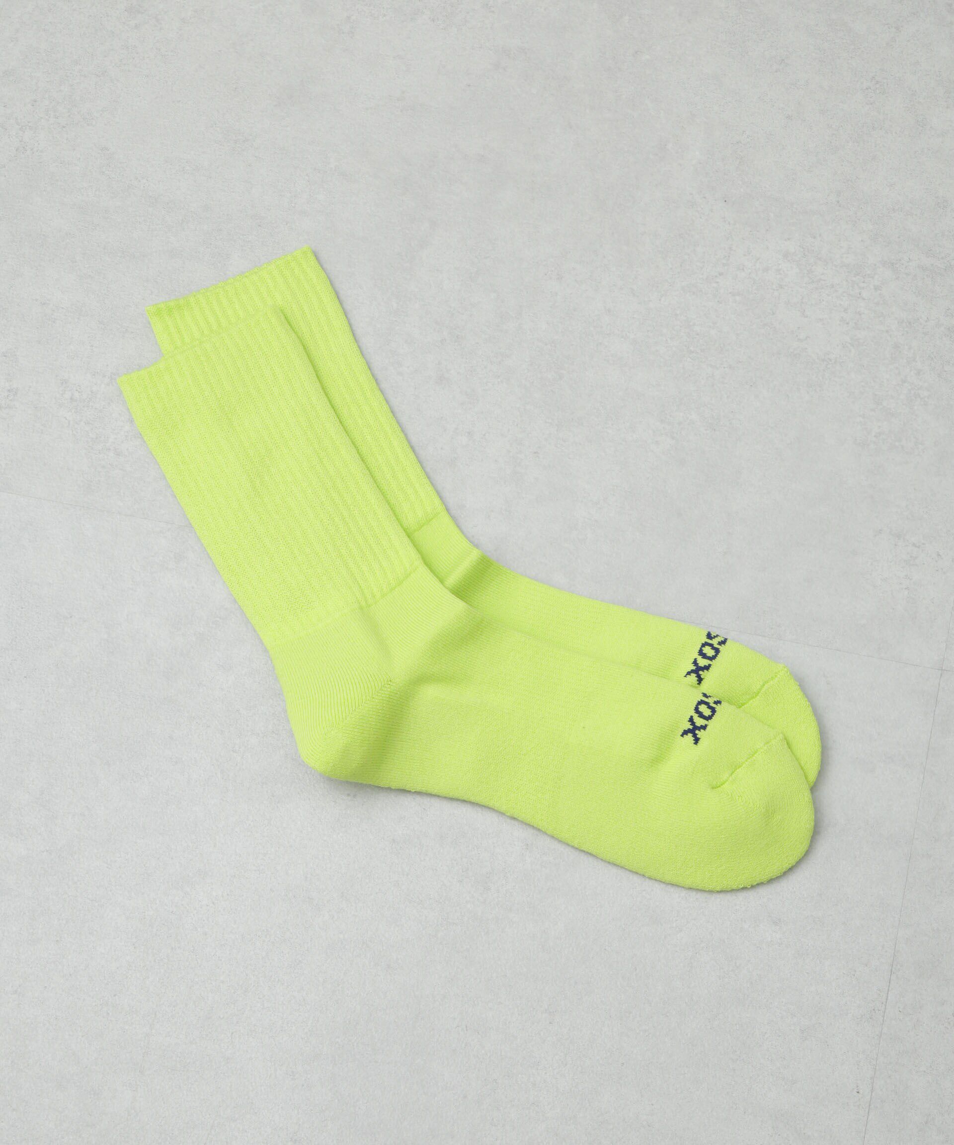 nano･universe「VIB SOX/RIB SOX」|ソックス|イエロー