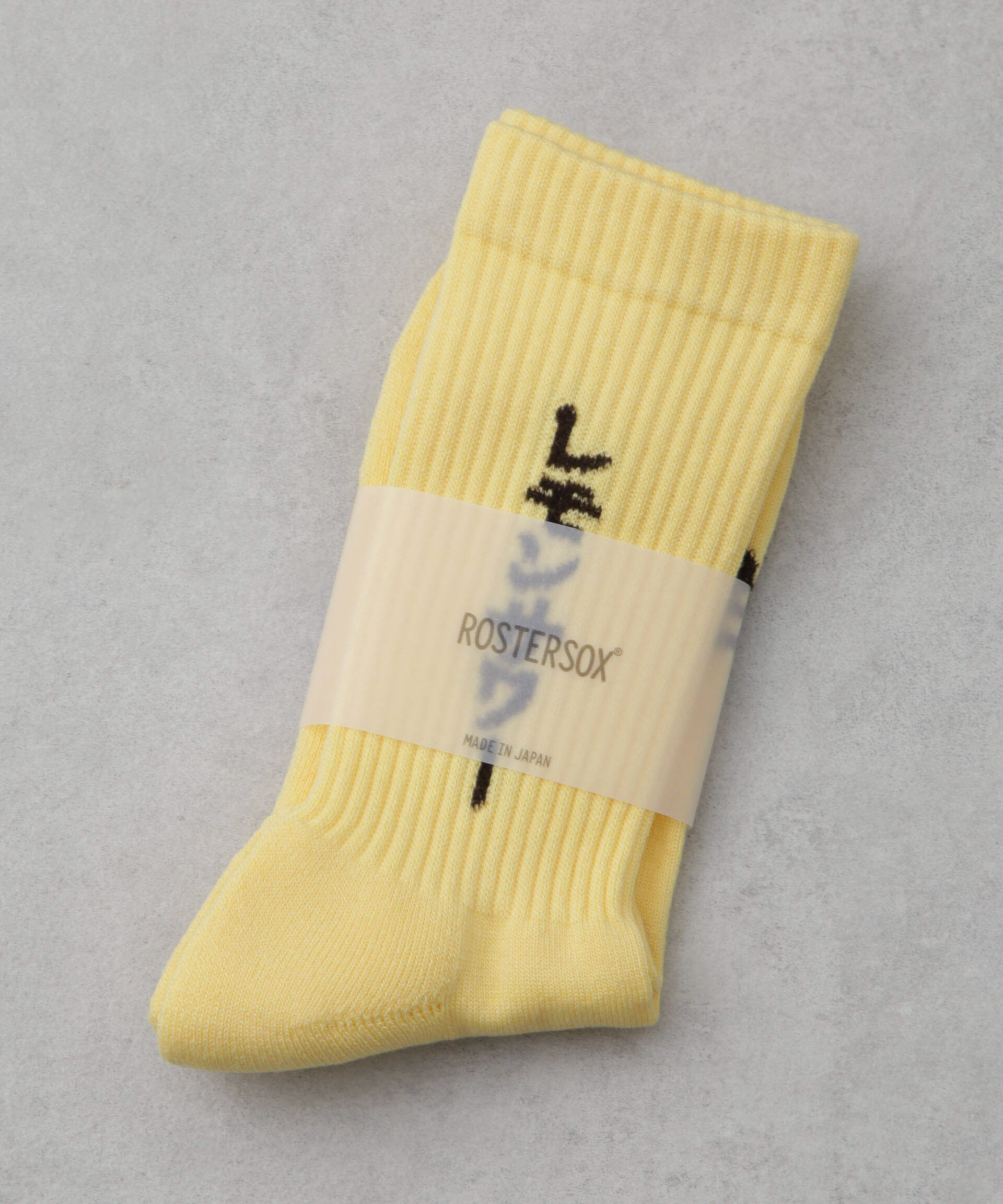 nano･universe「ROSTER SOX/LEMON」|ソックス|