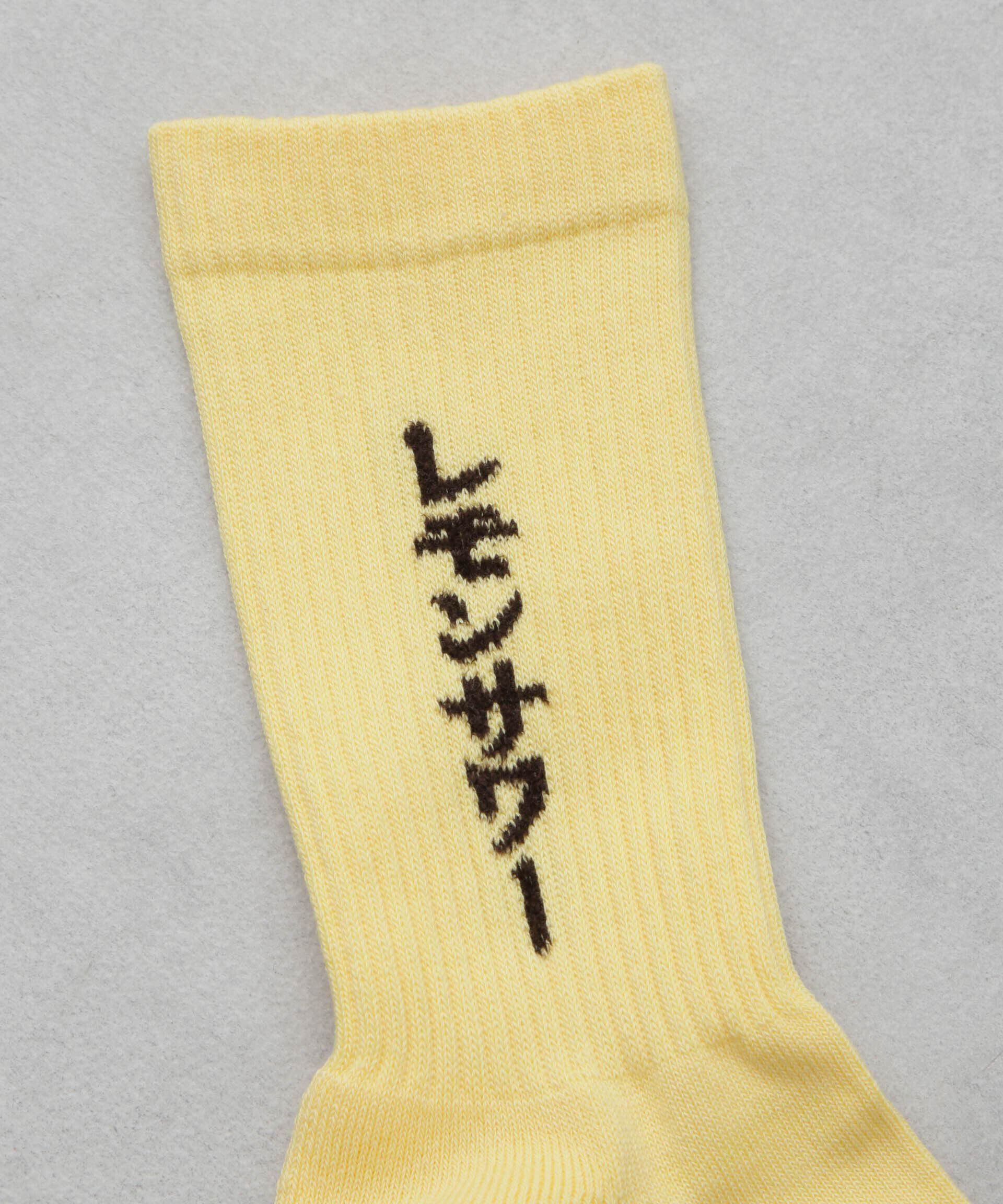 nano･universe「ROSTER SOX/LEMON」|ソックス|