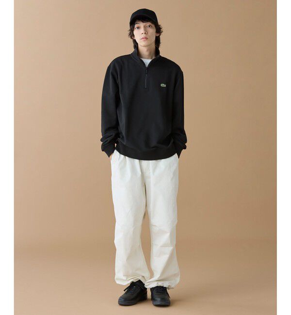 LACOSTE「ブリムプリント6パネルキャップ」|キャップ・キャスケット|