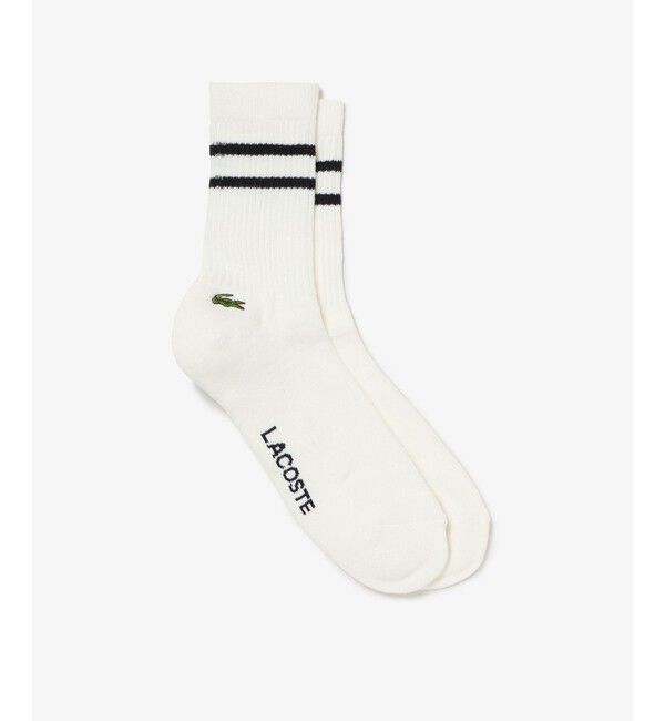 LACOSTE「足底パイルラインソックス」|ソックス|