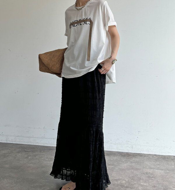  「【WEB限定】ロゴテープTEE」|Tシャツ・カットソー|