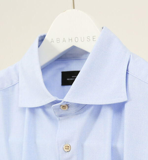 ABAHOUSE「マルチストレッチファブリックプリント 半袖 シャツ」|シャツ・ブラウス|