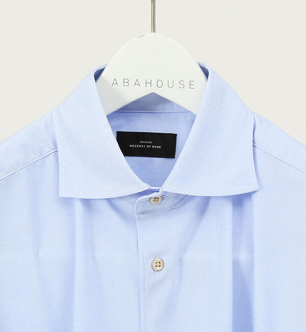 ABAHOUSE「マルチストレッチファブリックプリント 半袖 シャツ」|シャツ・ブラウス|