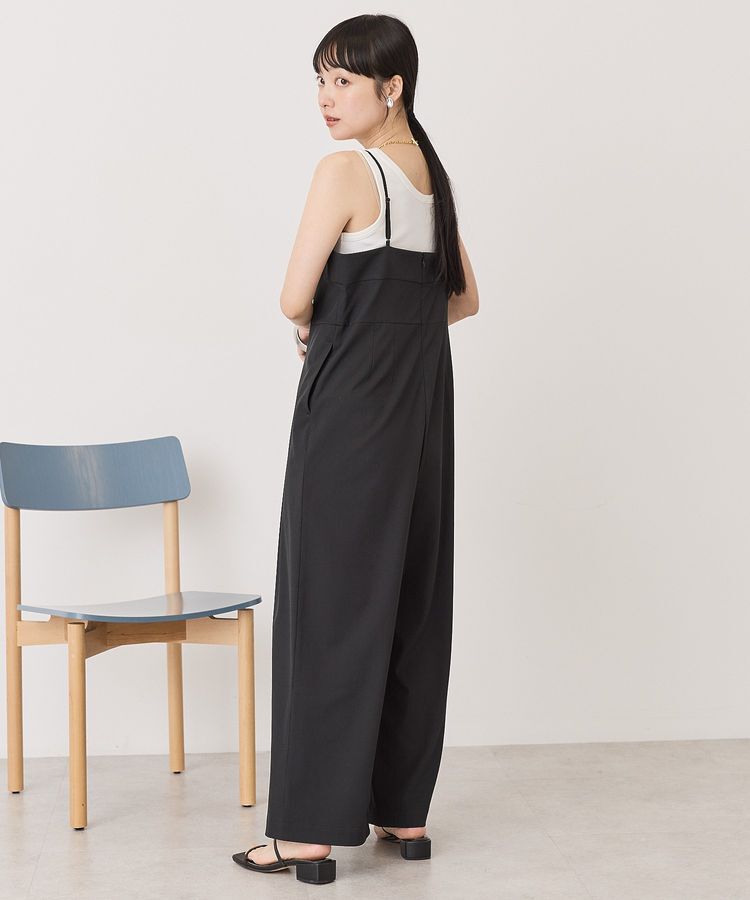 AMERICAN HOLIC「【2点セット】ロングレースジレ+サロペット」|オールインワン|
