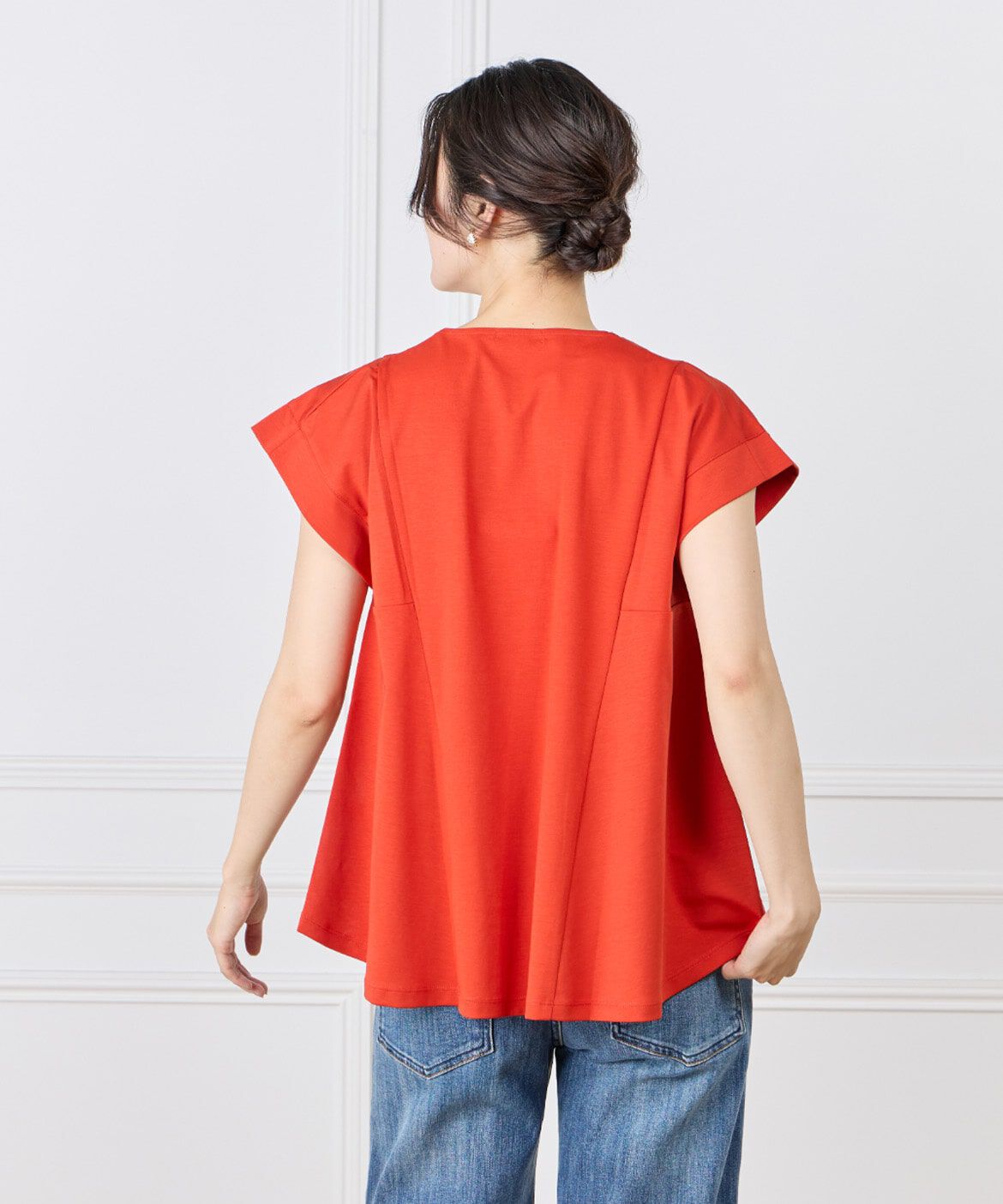 7-IDconcept.「裾フレアープルオーバー」|Tシャツ・カットソー|