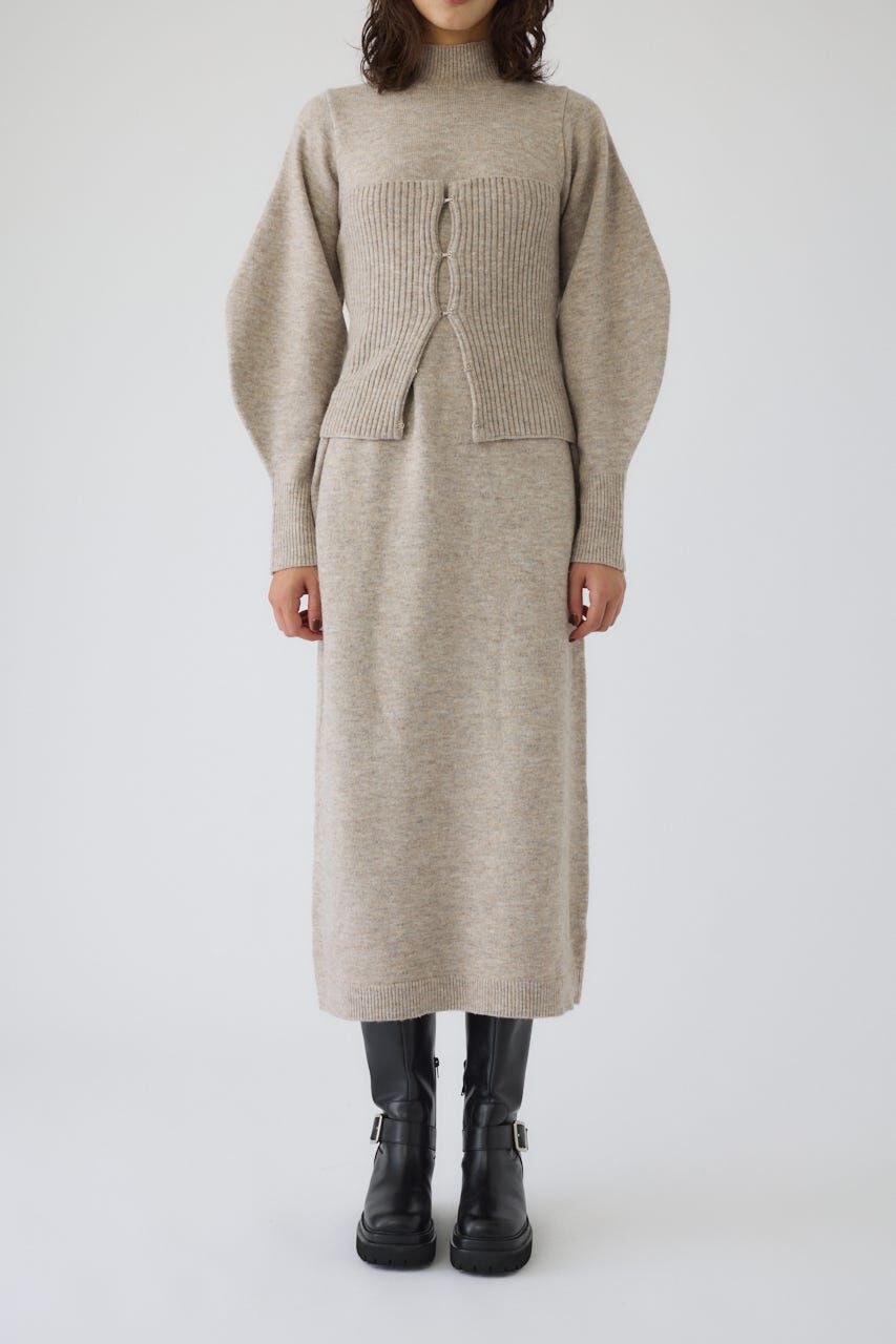 RIM.ARK 「Setting knit dress」|ワンピース|