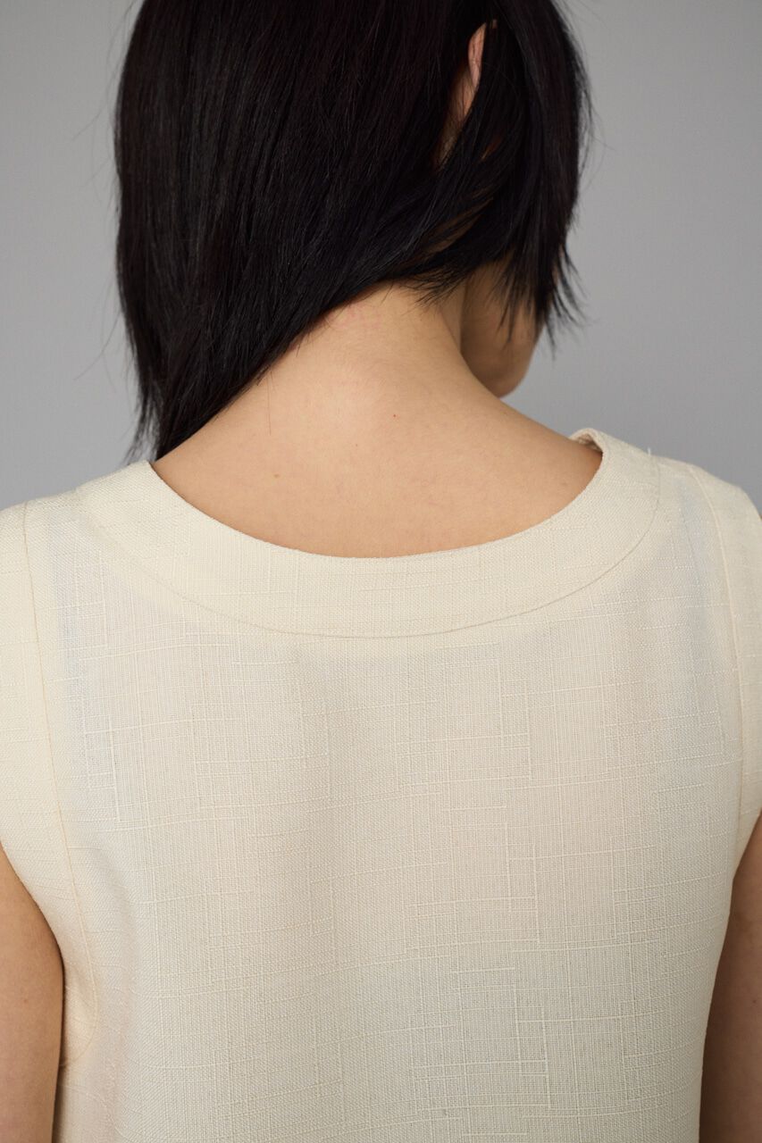 HeRIN.CYE「V neck vest」|ダウンベスト・ベスト|