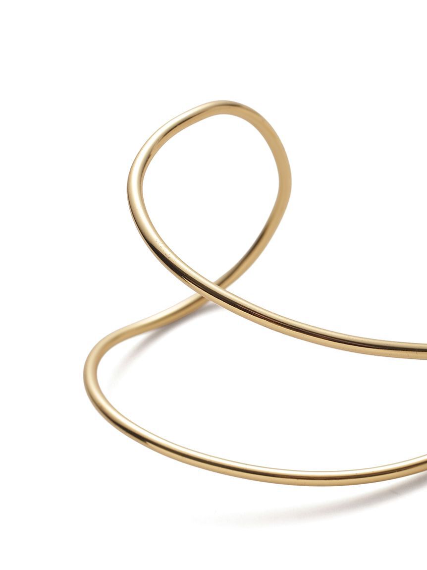 Mila Owen「【EVERYDAY PROOF JEWELRY 】ラインバングル」|ブレスレット・バングル|