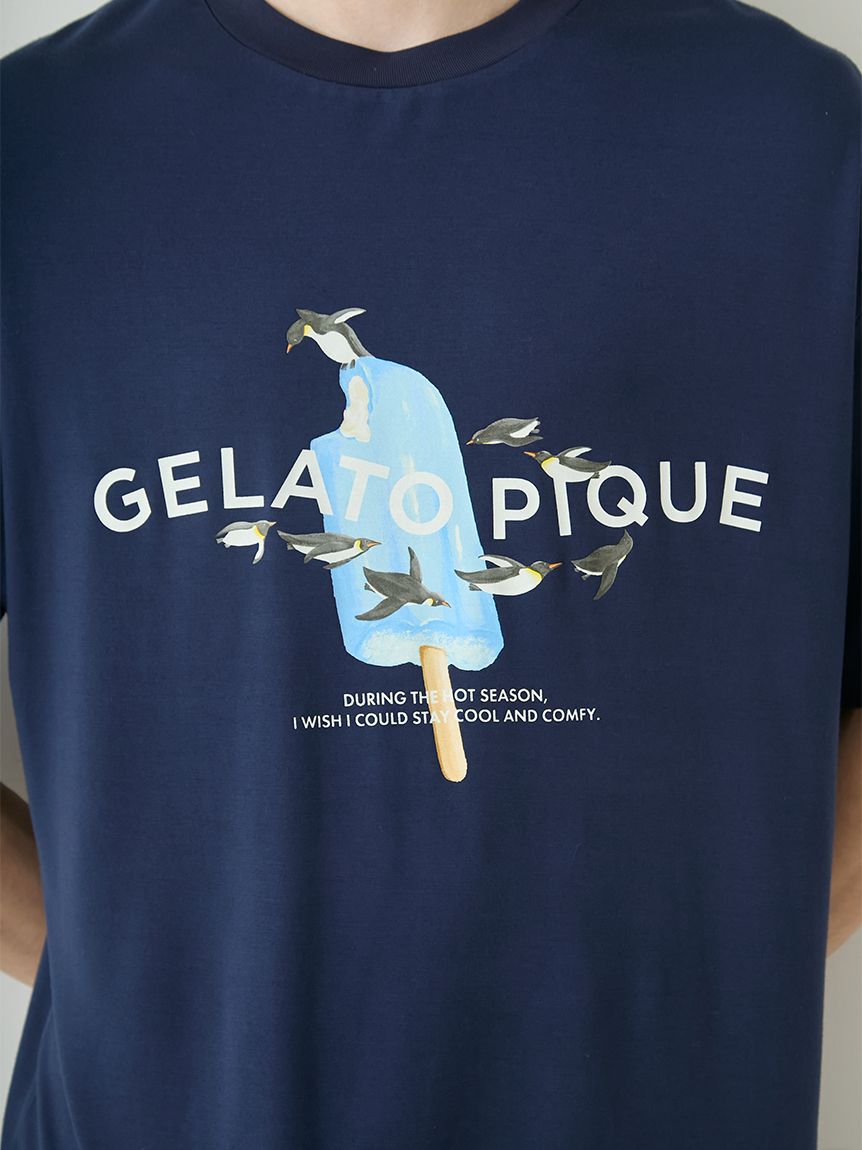 GELATO PIQUE HOMME「【HOMME】【接触冷感】アイスポップジャージーＴシャツ」|ルームウェア|