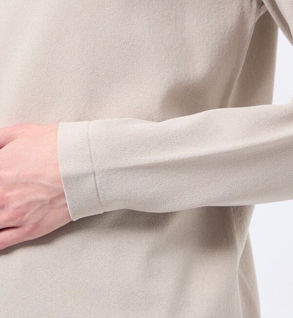 MACKINTOSH PHILOSOPHY「【Bicolor Knit Polo(バイカラーニットポロ)】ロングスリーブ」|ニット・セーター|