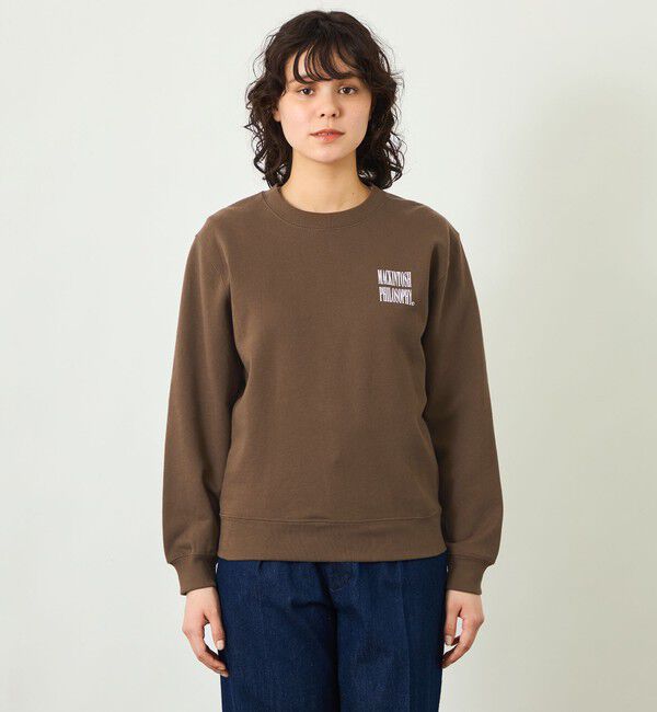 MACKINTOSH PHILOSOPHY「GREY LABEL SHARP LOGO スウェット」|Tシャツ・カットソー|