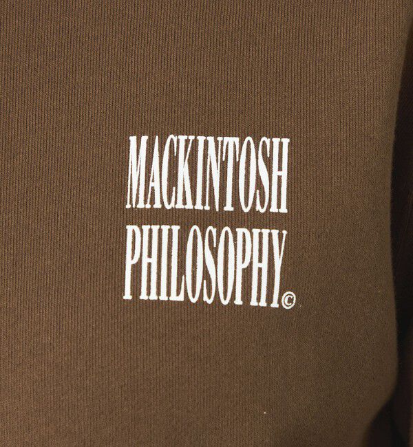 MACKINTOSH PHILOSOPHY「GREY LABEL SHARP LOGO スウェット」|Tシャツ・カットソー|