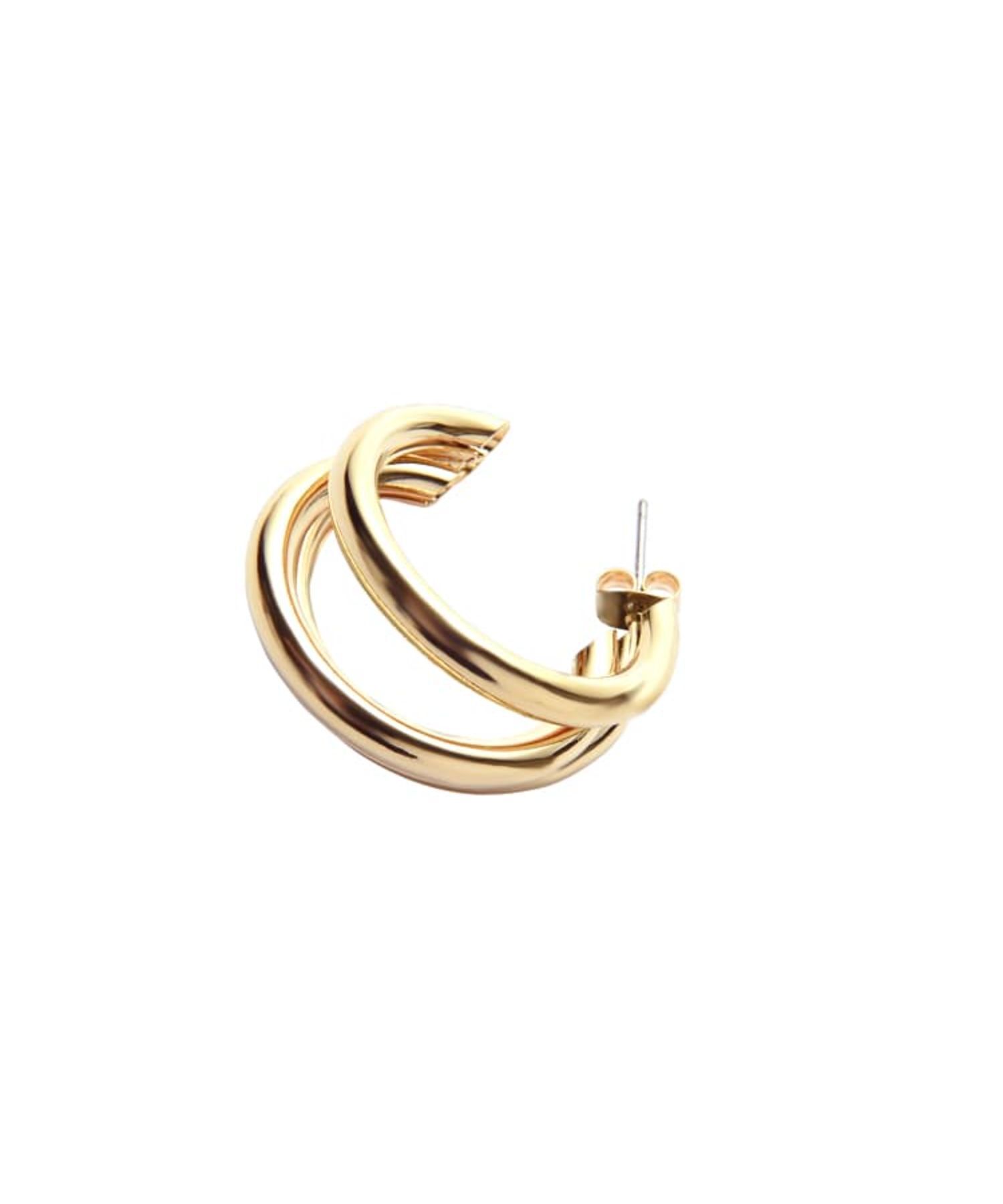 STYLE DELI「トリプルリングフープピアス」|ピアス|