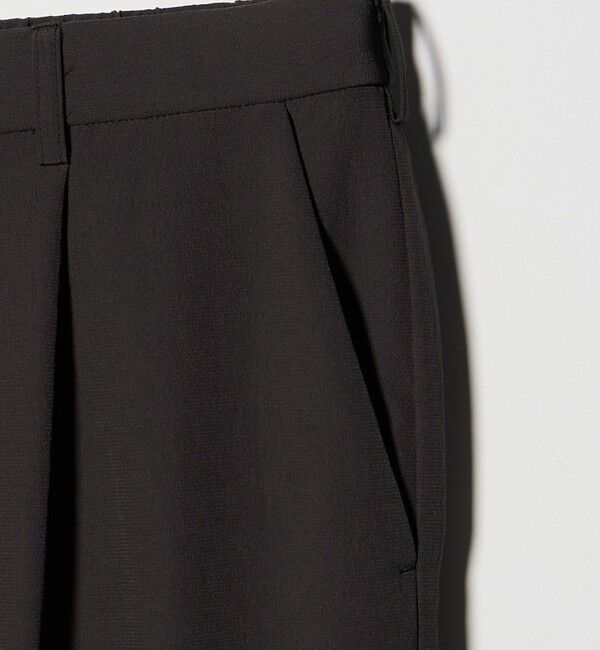 UNITED ARROWS「DotAir ドットエア １プリーツ テーパード パンツ 吸水速乾 タテストレッチ」|スラックス|