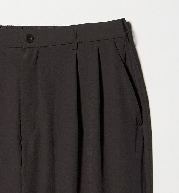 UNITED ARROWS「DotAir ドットエア ヘムコード ２プリーツ パンツ 吸水速乾 タテストレッチ」|スラックス|