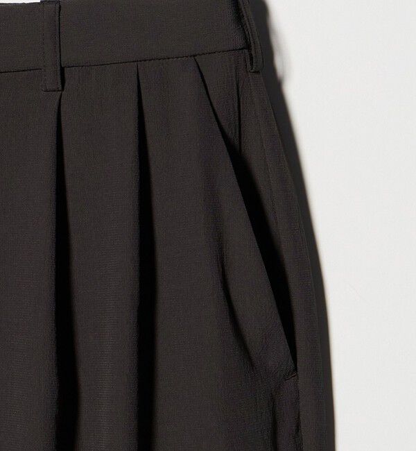 UNITED ARROWS「DotAir ドットエア ヘムコード ２プリーツ パンツ 吸水速乾 タテストレッチ」|スラックス|