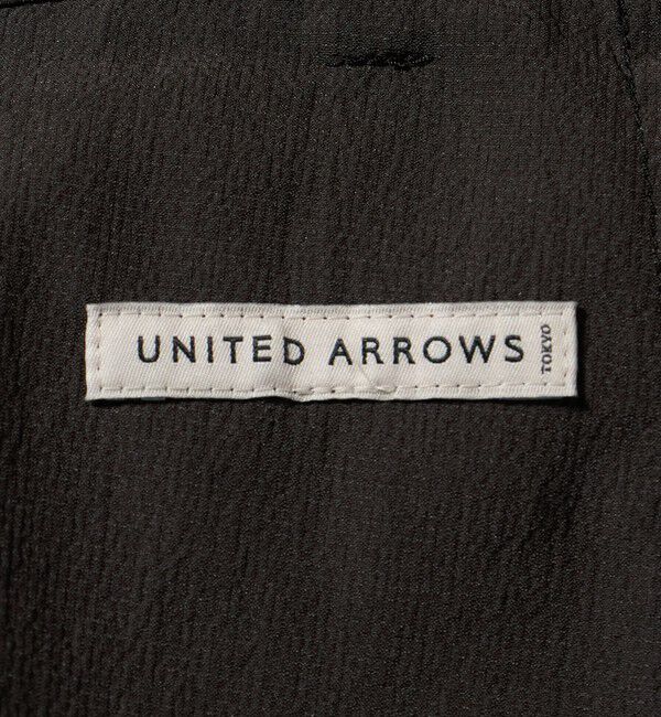 UNITED ARROWS「DotAir ドットエア ヘムコード ２プリーツ パンツ 吸水速乾 タテストレッチ」|スラックス|