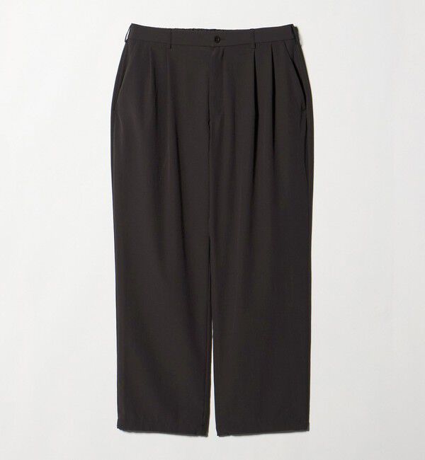 UNITED ARROWS「DotAir ドットエア ヘムコード ２プリーツ パンツ 吸水速乾 タテストレッチ」|スラックス|