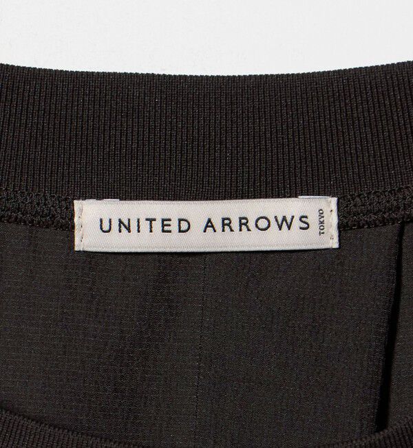 UNITED ARROWS「DotAir ドットエア ヘムコード クルーネック Tシャツ 吸水速乾 タテストレッチ」|Tシャツ・カットソー|