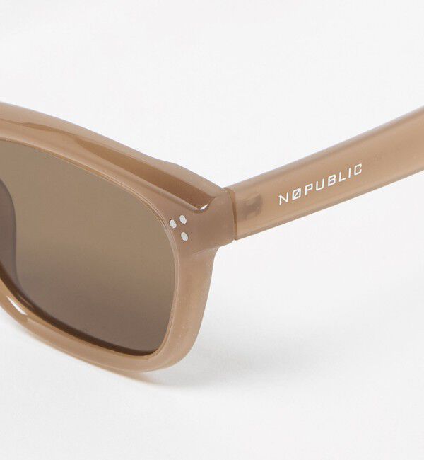 EMMEL REFINES「＜NOPUBLIC＞ 01:06 ファッション用グラス＜Select by EMMEL REFINES＞」|メガネ|