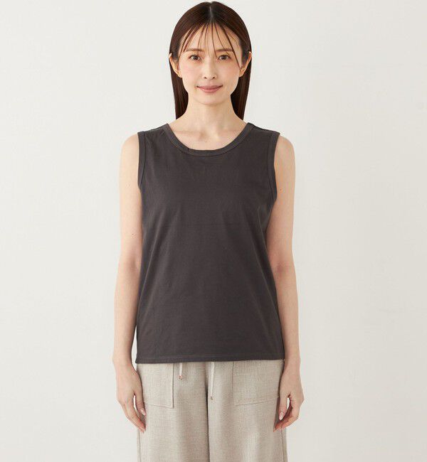SHIPS Colors 「SHIPS Colors:2WAY メッシュ ニット &times; タンクトップ セット」|ニット・セーター|