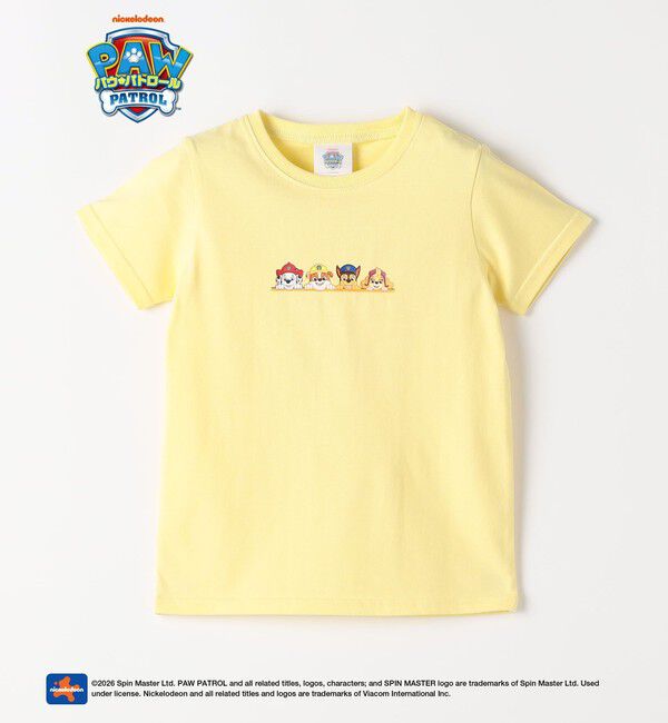SHIPS Colors 「《予約》SHIPS Colors:80～110cm / パウ・パトロール プリント Tシャツ◆」|Tシャツ・カットソー|イエロー