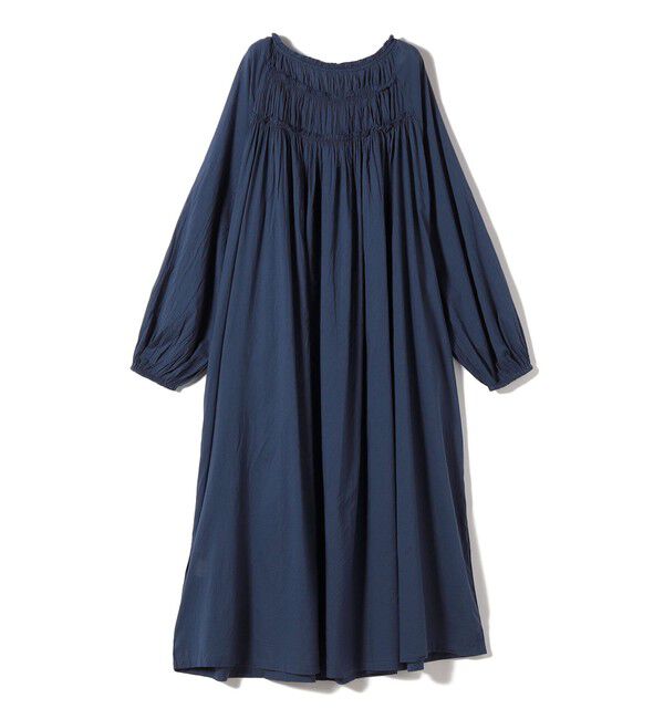 SHIPS for women「Fanaka:〈手洗い可能〉ギャザー スキッパー ワンピース」|ワンピース|
