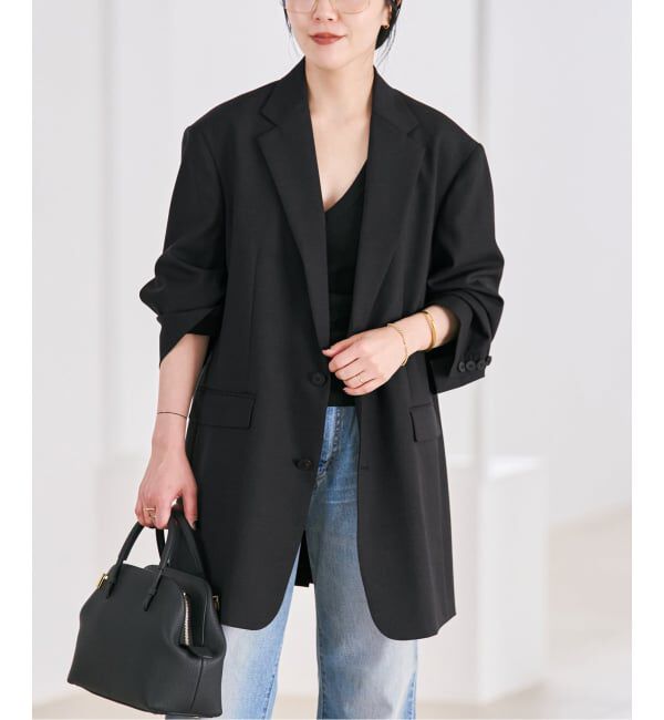 Plage「《予約》Masculine Oversized ジャケット」|テーラードジャケット|