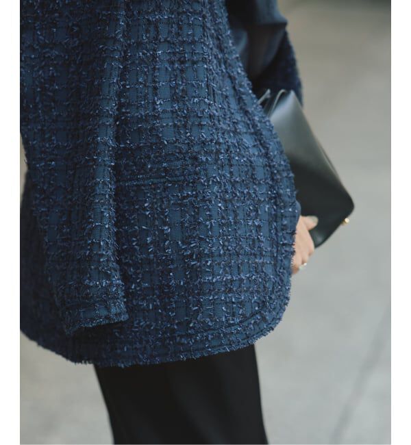 VERMEIL par iena「tweedノーカラージャケット」|ノーカラージャケット|