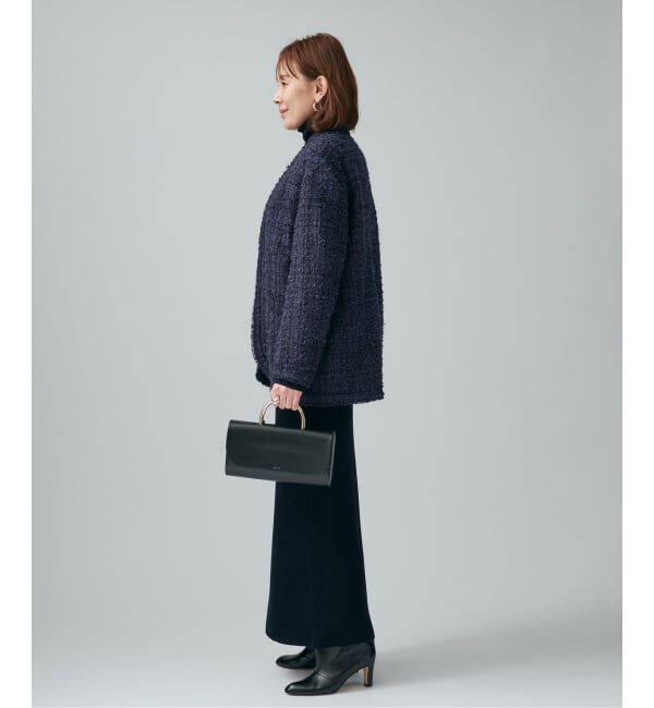VERMEIL par iena「tweedノーカラージャケット」|ノーカラージャケット|