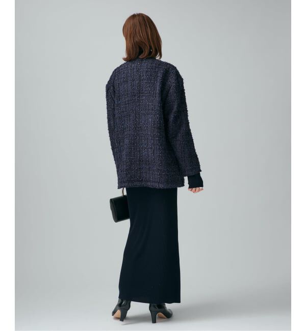 VERMEIL par iena「tweedノーカラージャケット」|ノーカラージャケット|
