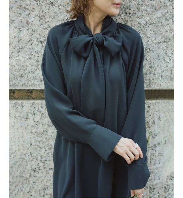 VERMEIL par iena「《追加2》NEW 2WAY ボウタイワンピース」|ワンピース|