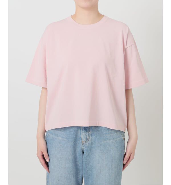 IENA「ウォッシャブルファインコットンニットTシャツ」|ニット・セーター|