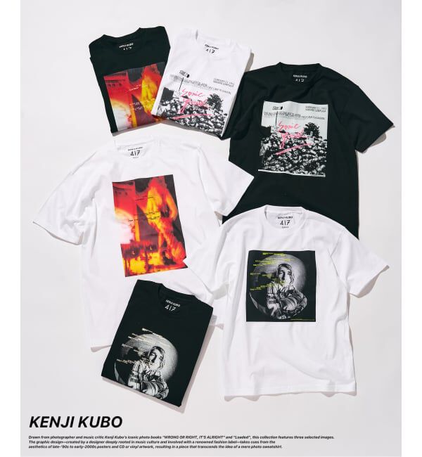 417 EDIFICE「NOISE ARCHIVE Tシャツ」|Tシャツ・カットソー|