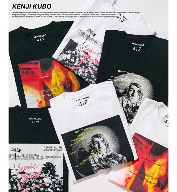 417 EDIFICE「NOISE ARCHIVE Tシャツ」|Tシャツ・カットソー|