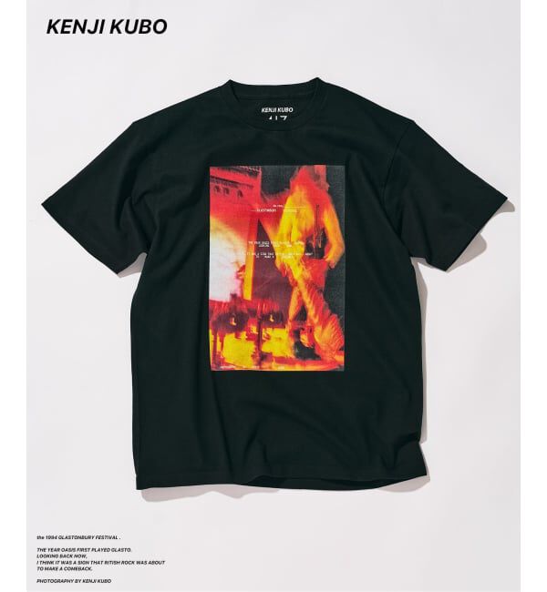 417 EDIFICE「NOISE ARCHIVE Tシャツ」|Tシャツ・カットソー|ブラック B