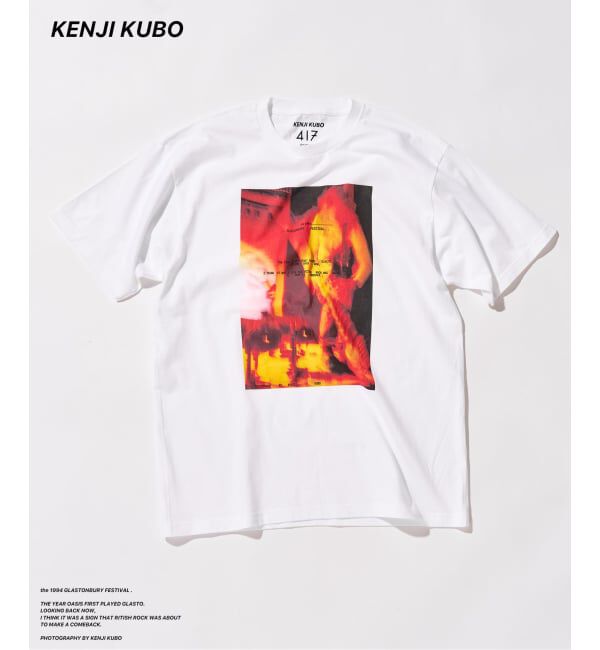 417 EDIFICE「NOISE ARCHIVE Tシャツ」|Tシャツ・カットソー|ホワイト B