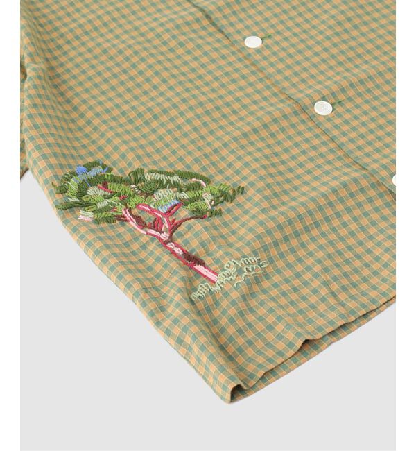 EDIFICE「mii (ミイ) CHECK EMBROIDERED SHIRT」|シャツ・ブラウス|