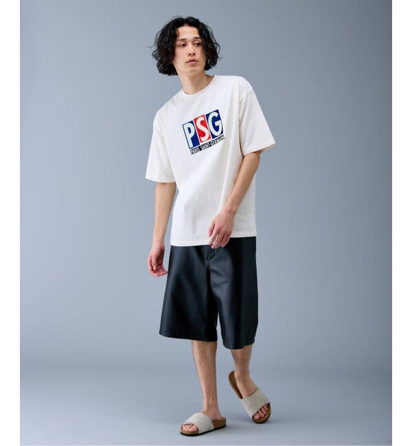 Paris Saint-Germain「【Paris Saint-Germain 】 JP Classic Flock Logo Tee 1」|Tシャツ・カットソー|