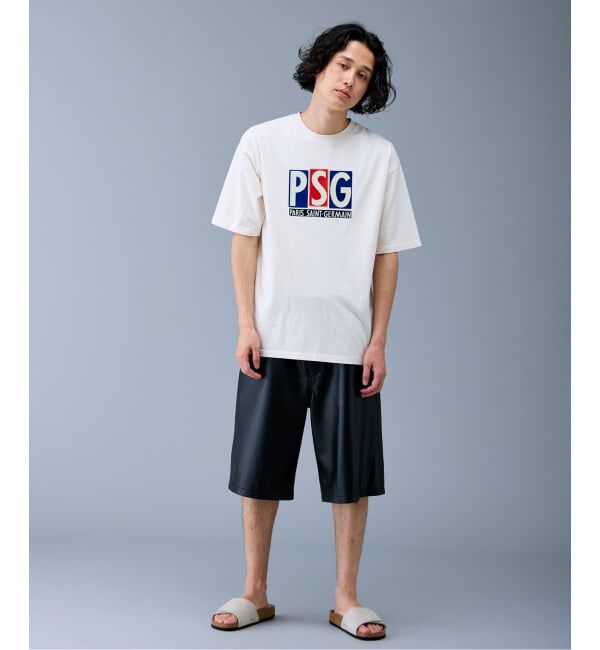 Paris Saint-Germain「【Paris Saint-Germain 】 JP Classic Flock Logo Tee 1」|Tシャツ・カットソー|