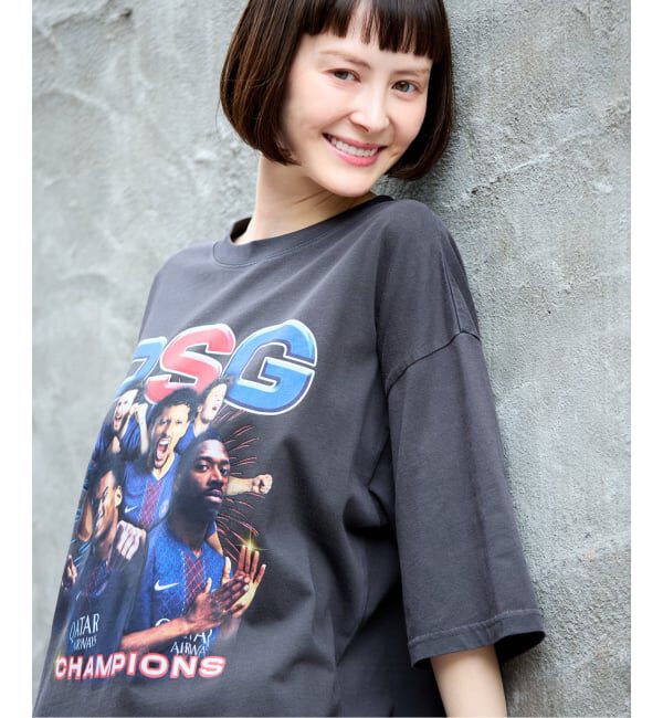 Paris Saint-Germain「【Paris Saint-Germain 】 JP PLAYERS VINTAGE T-SHART」|Tシャツ・カットソー|